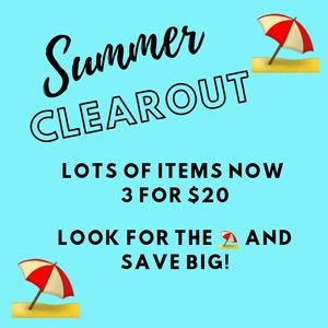 ⛱ Summer Clearout ⛱